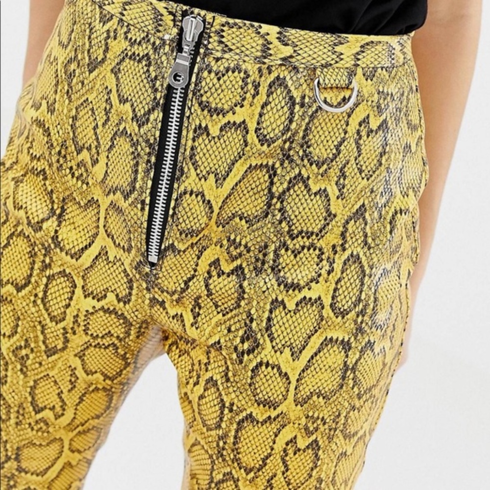 THE RAGGED PRIEST IMITATION LEATHER PANTS - SMALL - Picture 3 of 6